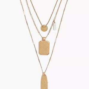 Madewell Treasure Pendant Necklace Set